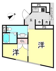 EXAM中目黒IIIの物件間取画像